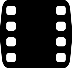 Black Film Strip Editable Svg Line Art, Free Vectors File